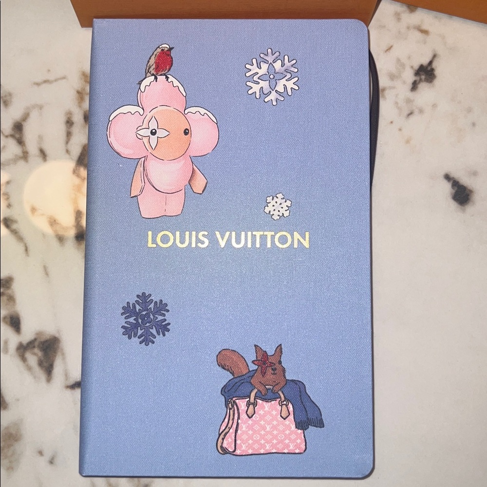 NIB LOUIS VUITTON Jane Notebook MM and Stickers - Picture 3 of 7